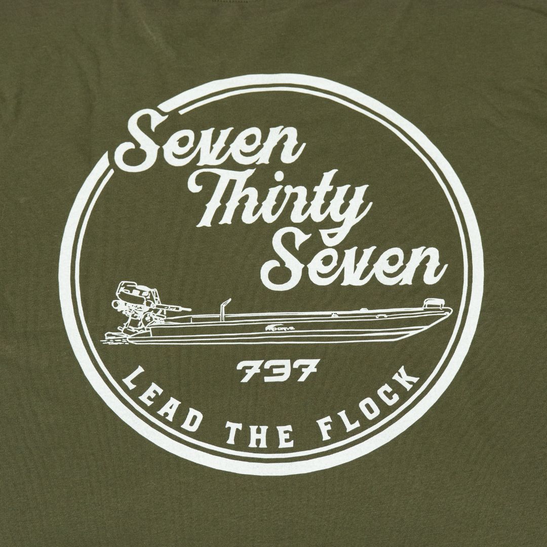 Seven Thirty Seven Green Duck Boat Tee