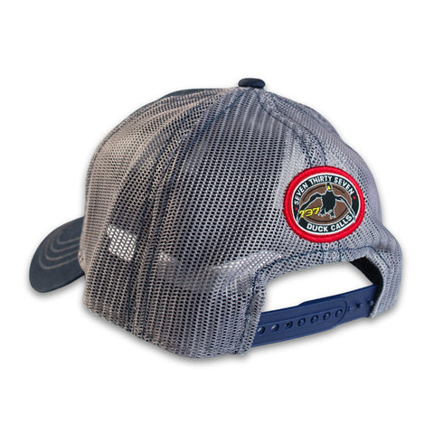 737 Gold & Blue Hat