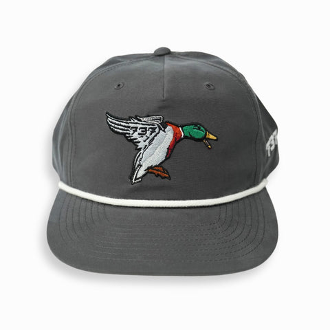 Mallard Grey Rope Hat 256