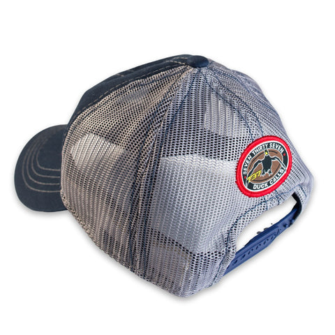 737 Gold & Blue Hat