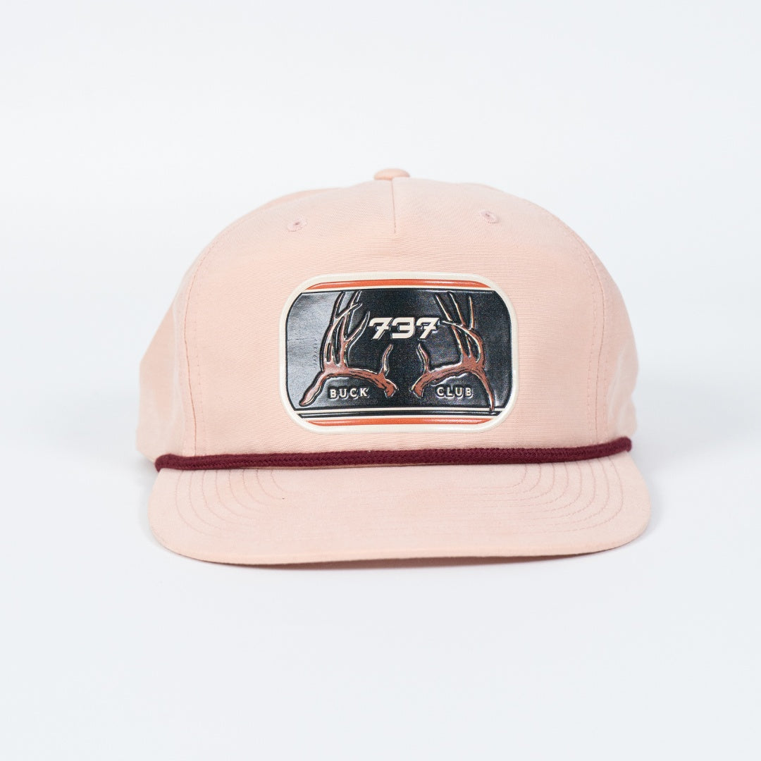Pink Buck Club Rope Hat