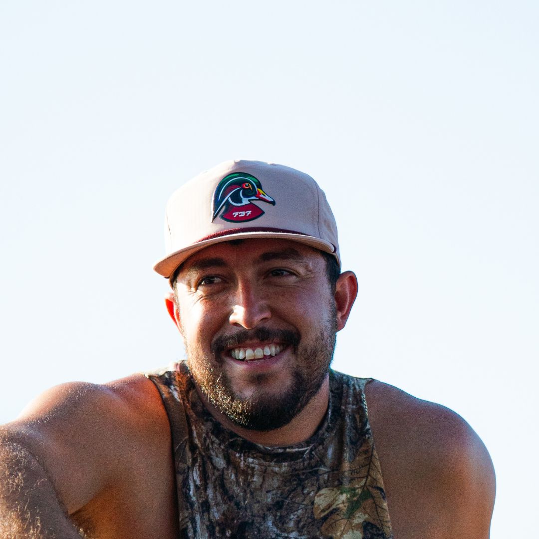 Pink Wood Duck Rope Hat