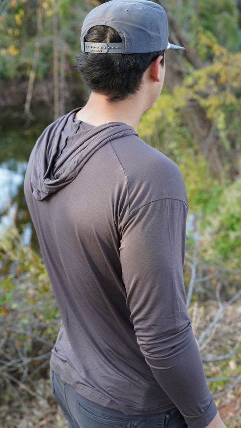 Charcoal Mallard - Bamboo Performance Hoodie
