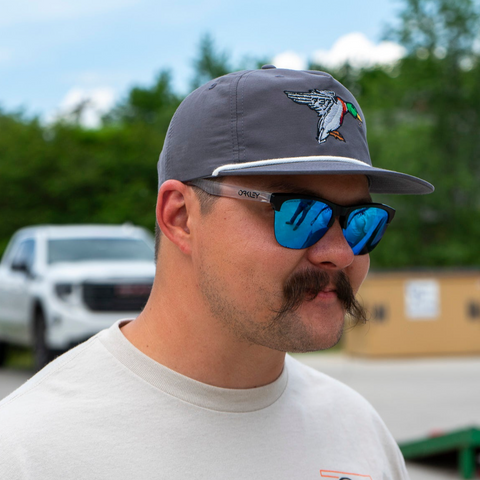 Mallard Grey Rope Hat 256