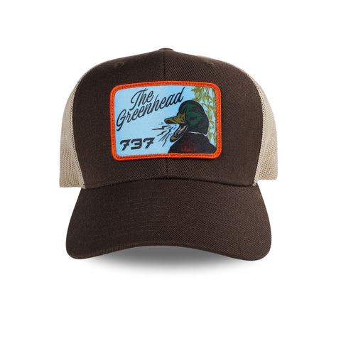 511 Greenhead Patch Hat-Brown