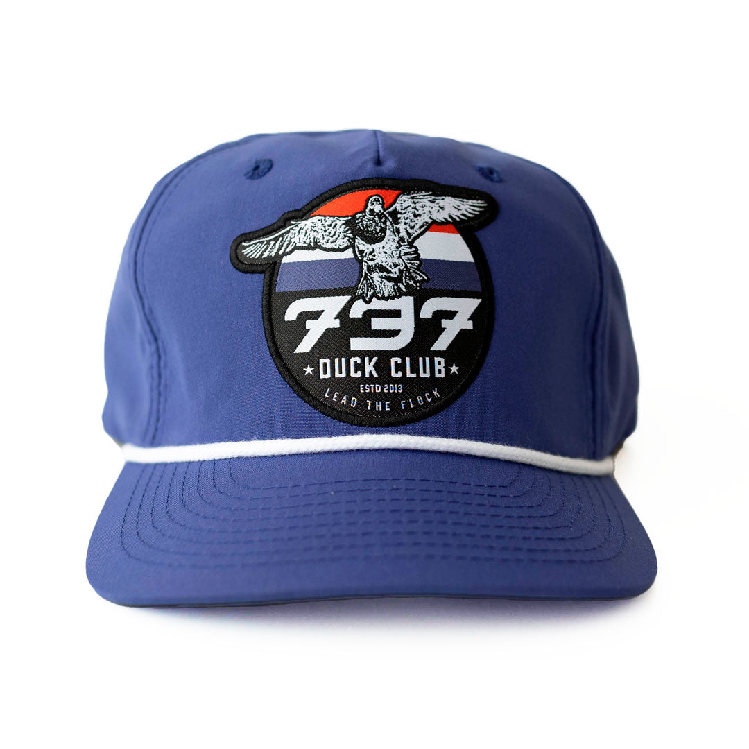 Cornhole Hats - Richardson Blue Hat – Dirty Bags Cornhole