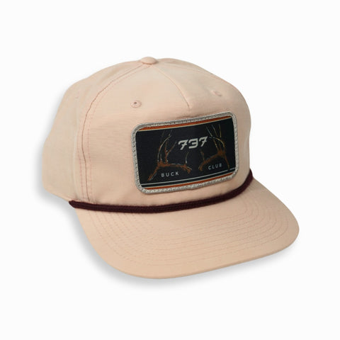 Pink Buck Club Rope Hat