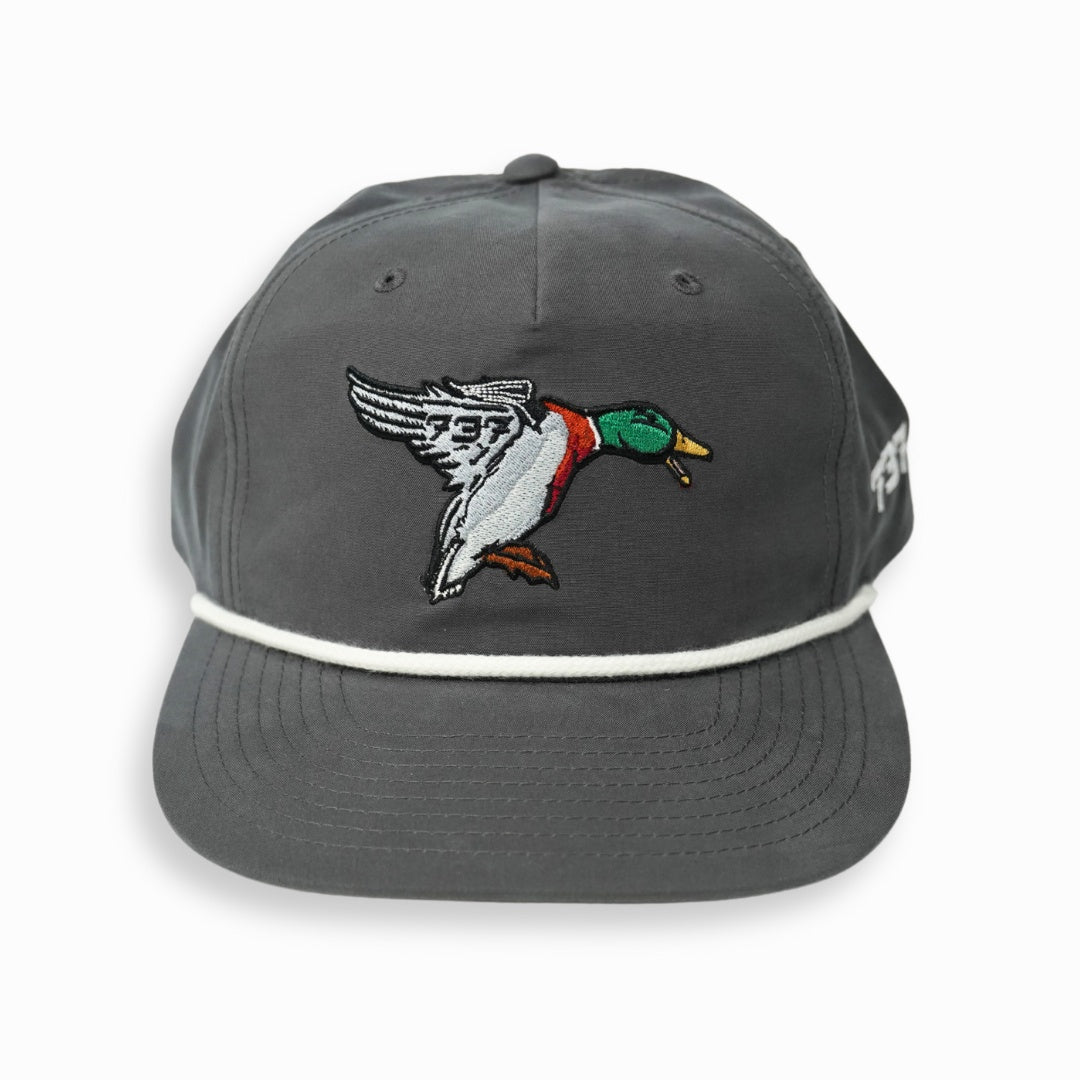 Mallard Grey Rope Hat 256