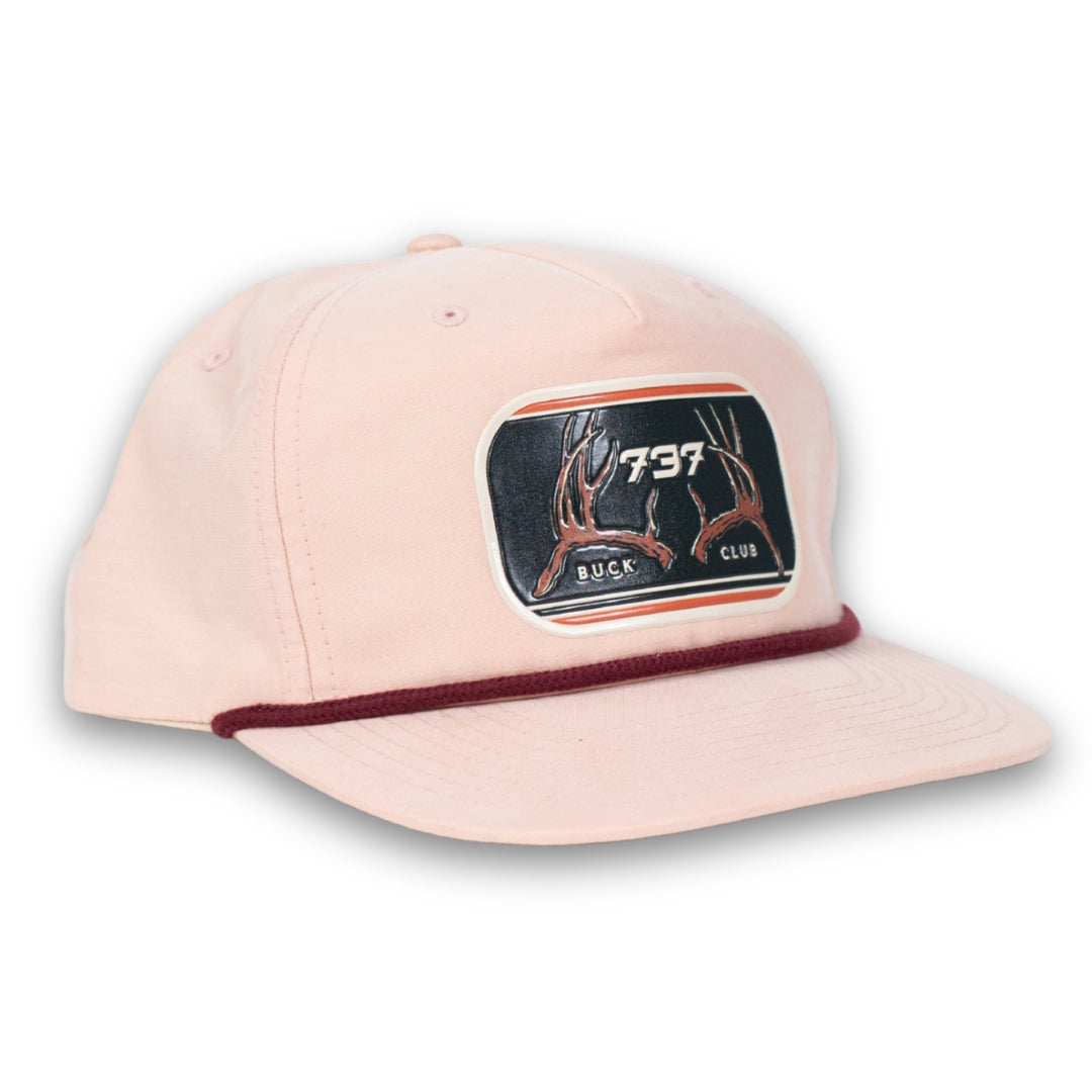 Pink Buck Club Rope Hat