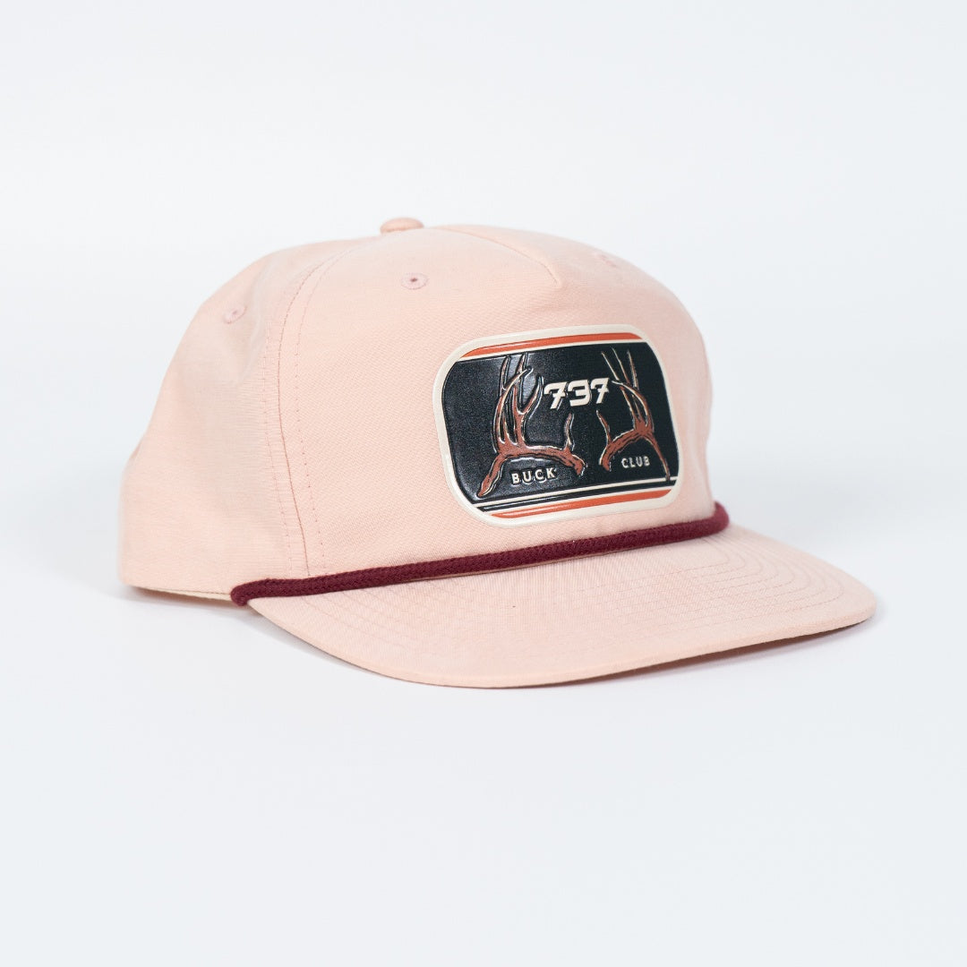 Pink Buck Club Rope Hat