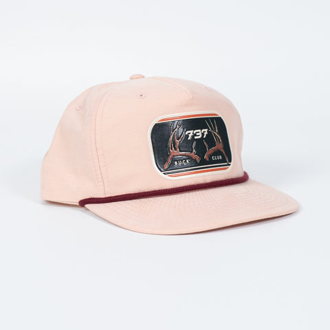 Pink Buck Club Rope Hat