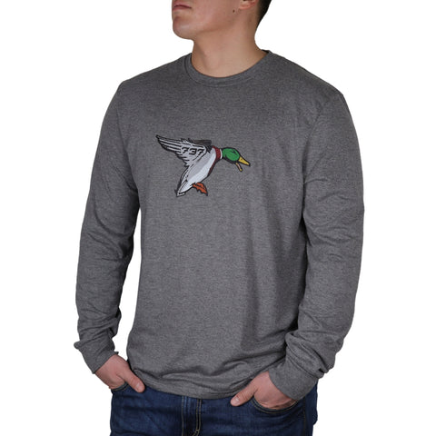 Charcoal Mallard Long Sleeve T-Shirt