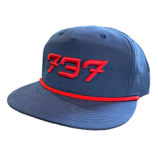 256 Blue/Red Rope Hat