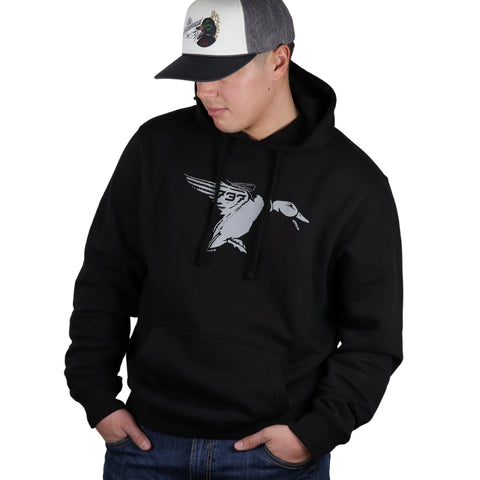 Black Mallard Hoodie