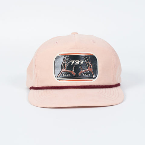 Pink Buck Club Rope Hat