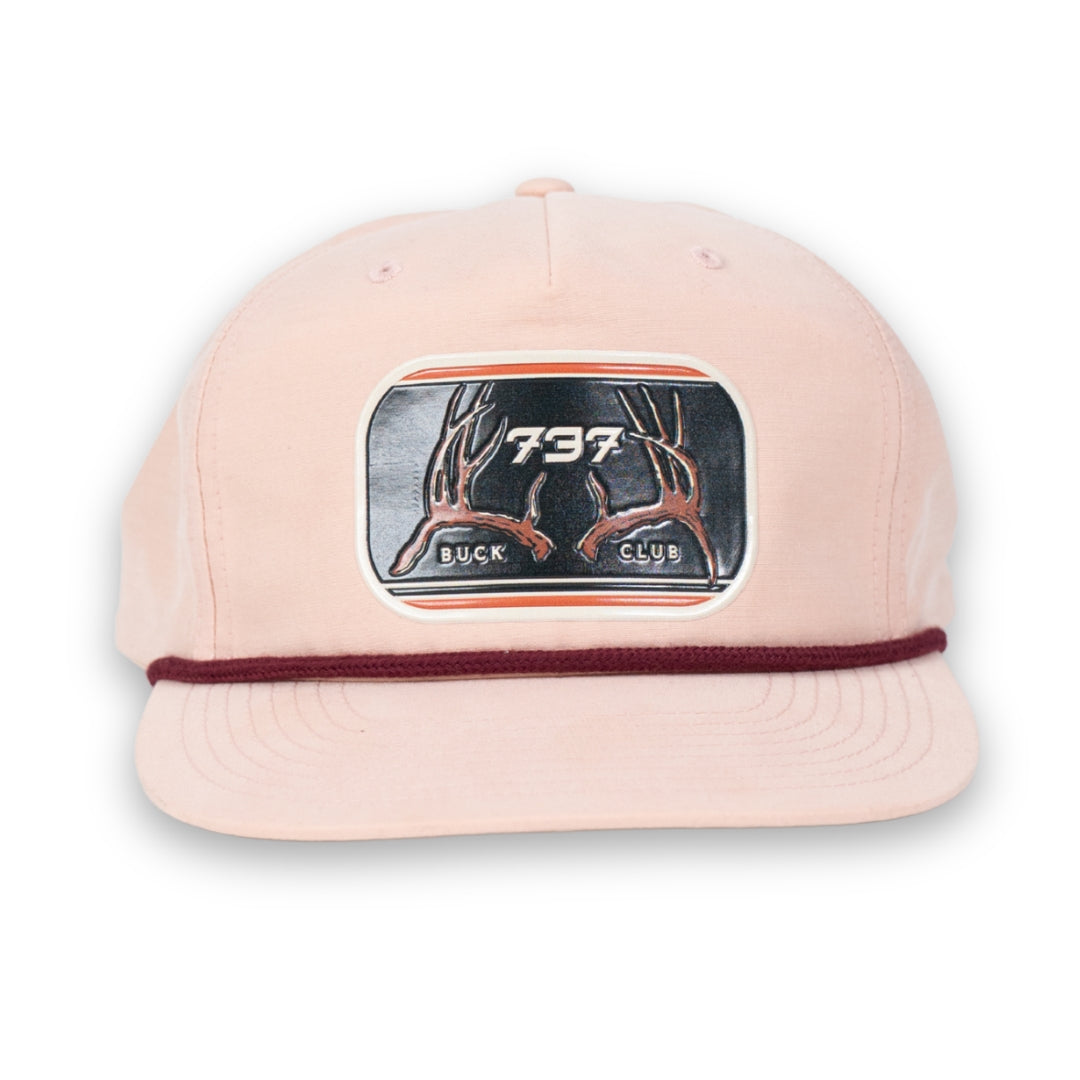 Pink Buck Club Rope Hat