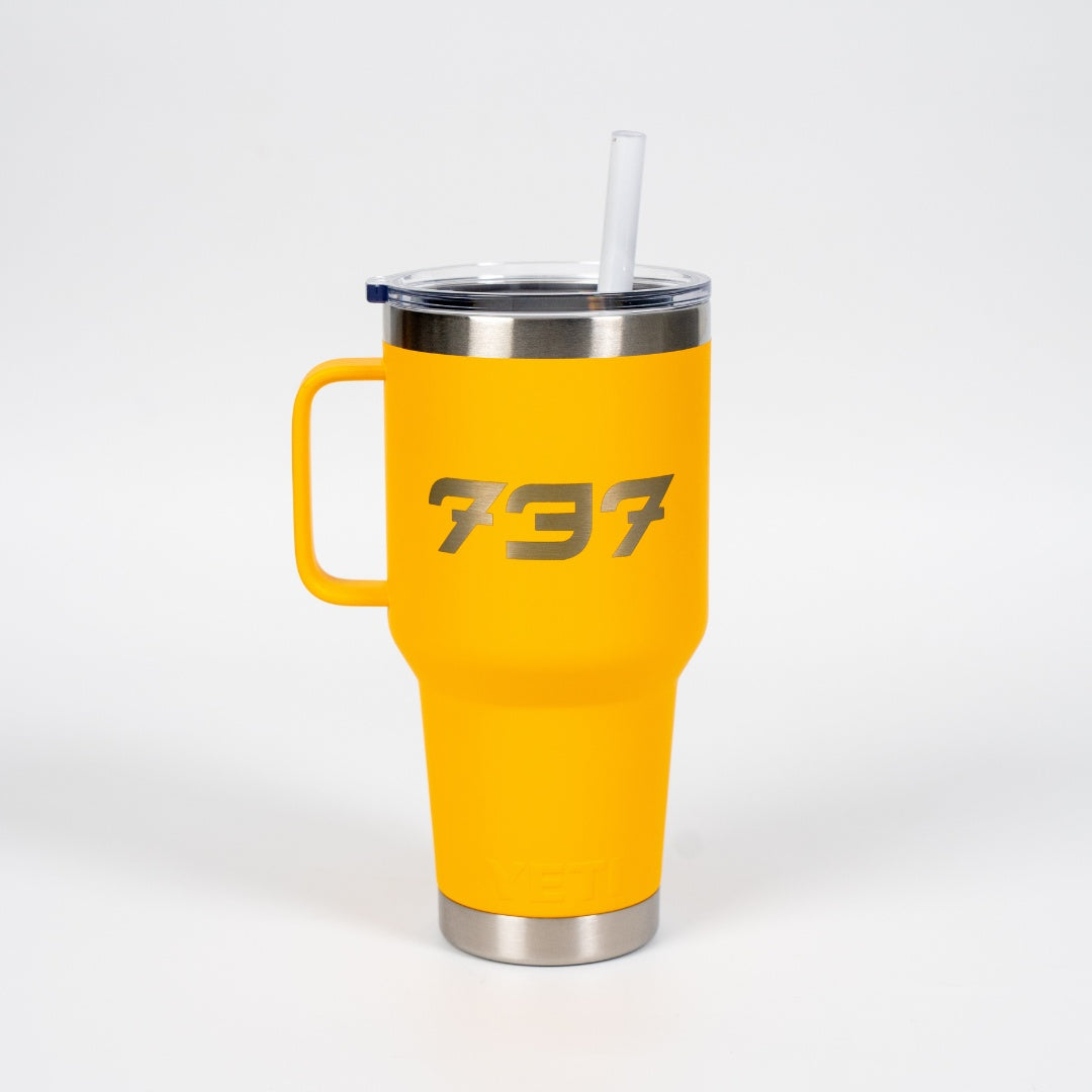 737 Flock 35 oz Yeti Straw Mug