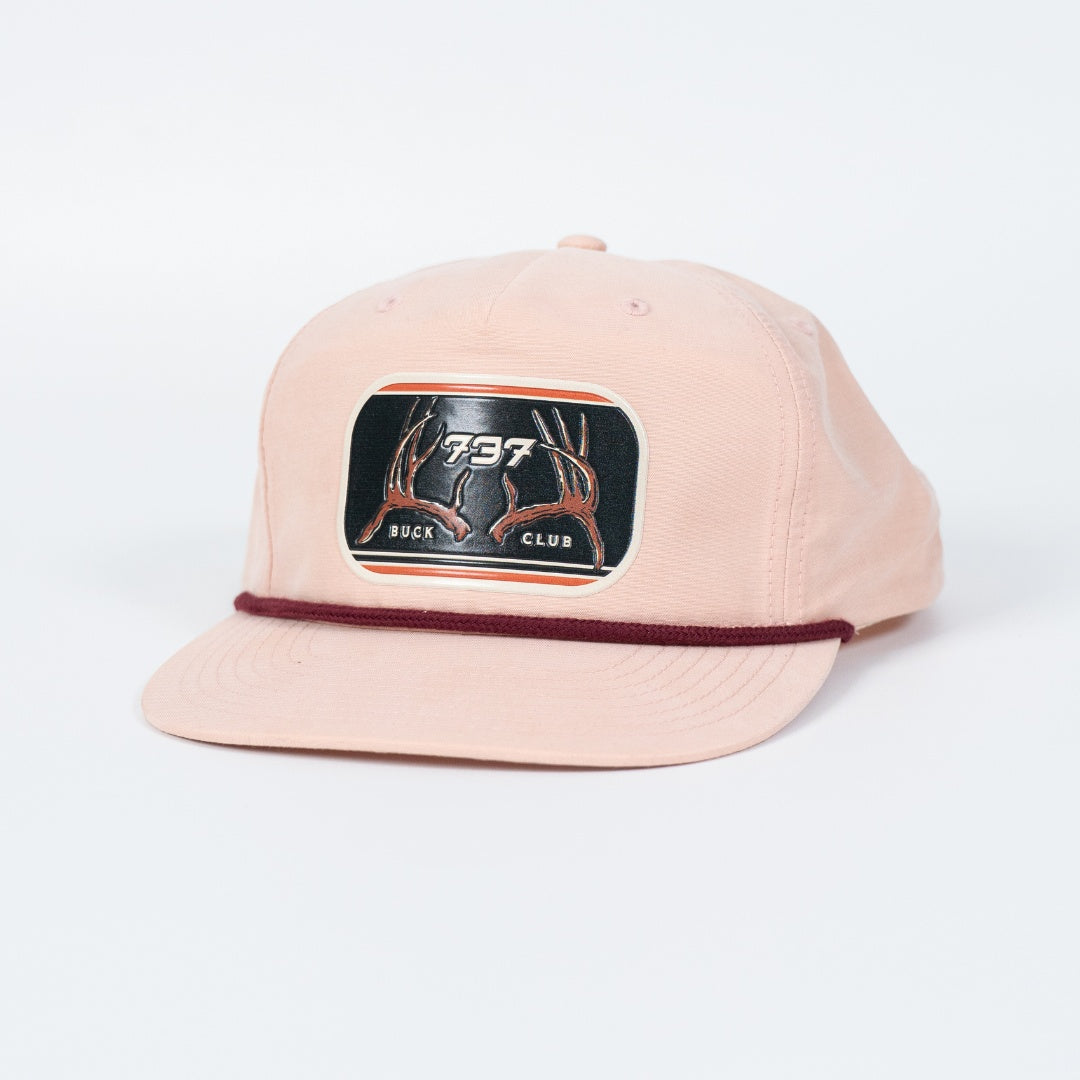 Pink Buck Club Rope Hat