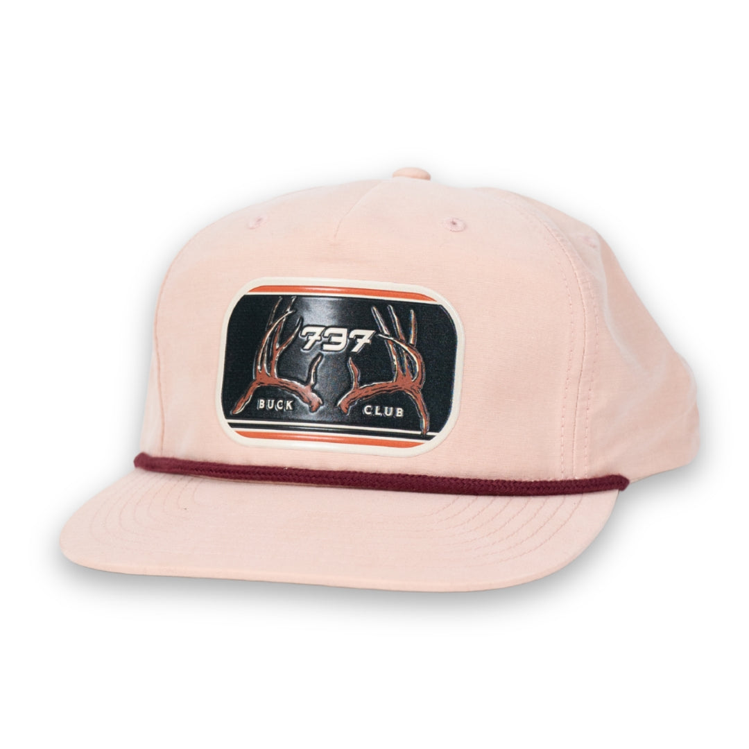 Pink Buck Club Rope Hat