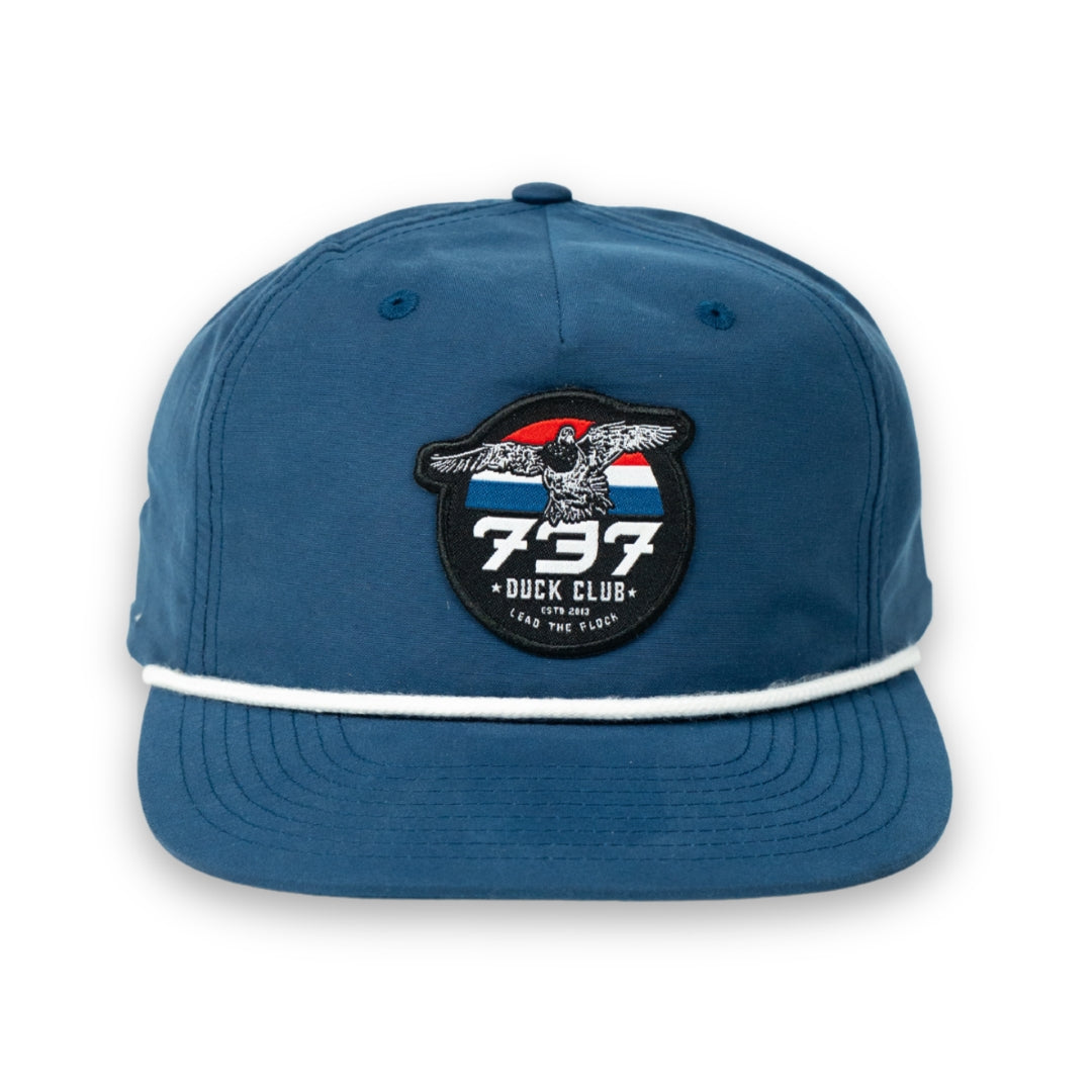 Navy Blue Duck Club Rope Hat