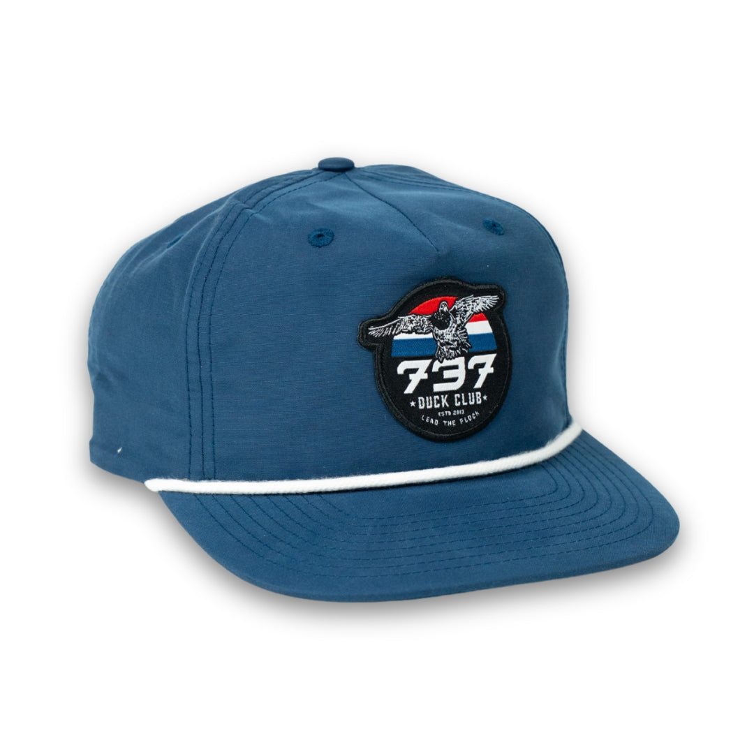Navy Blue Duck Club Rope Hat