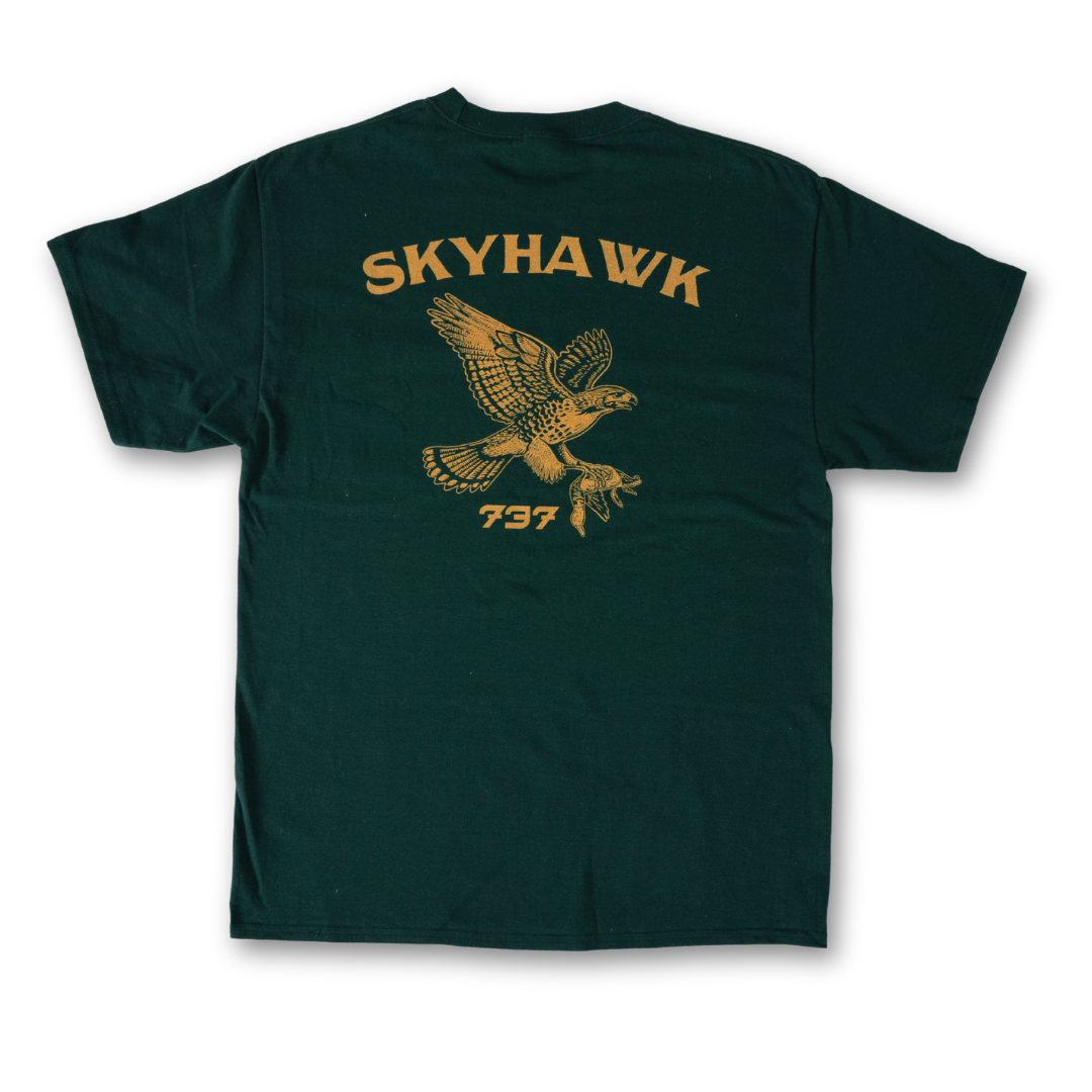 Green Sky Hawk Tee