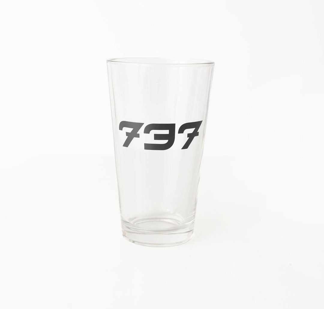 737 Pint Glass