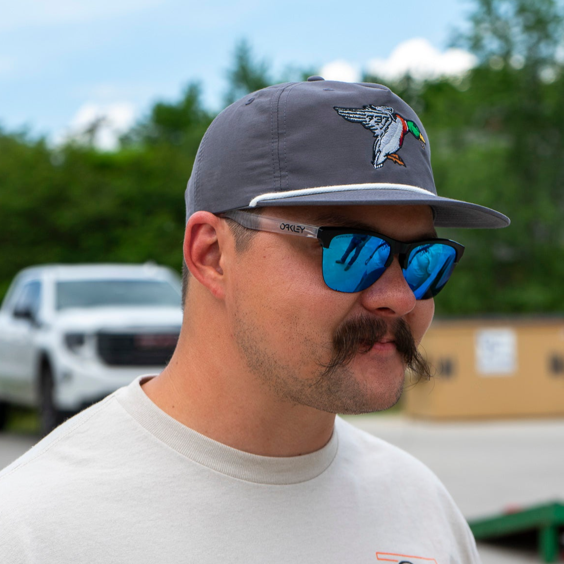 Mallard Grey Rope Hat 256