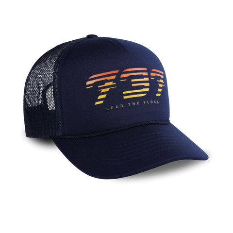 737 Sunset Foam Hat