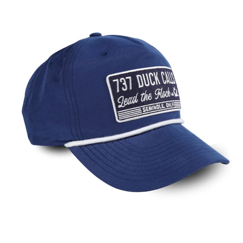 256 Navy 737 Patch Rope Hat