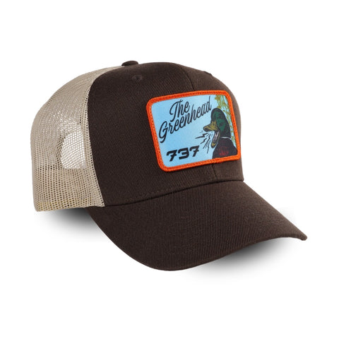 511 Greenhead Patch Hat-Brown