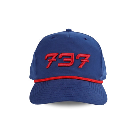 256 Blue/Red Rope Hat