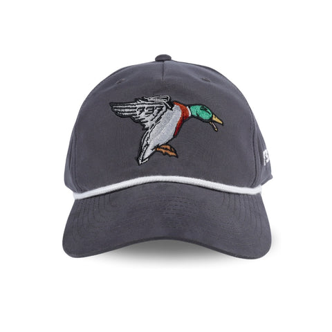 Mallard Grey Rope Hat 256