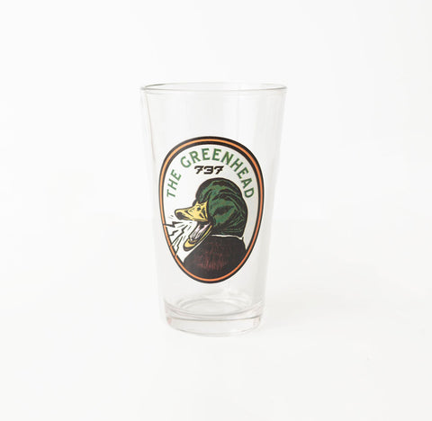 Greenhead Pint Glass