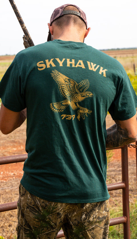 Green Sky Hawk Tee