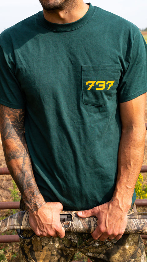 Green Sky Hawk Tee