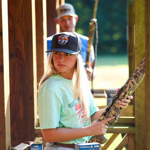 Charcoal Duck Club Trucker