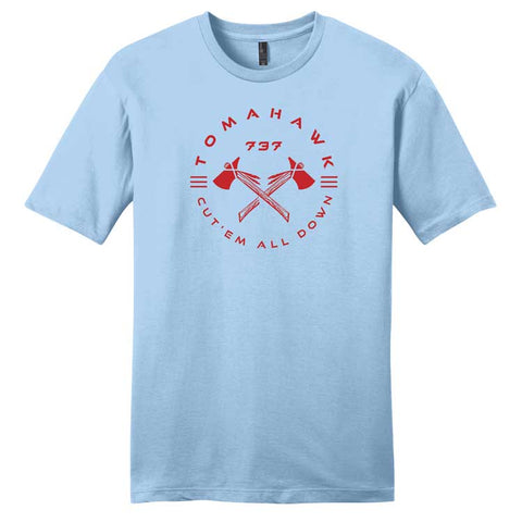 Blue Tomahawk Tee