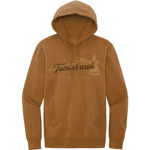 Tomahawk Duck Brown Hoodie