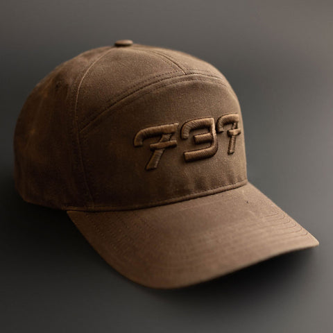 Waxed Canvas 737 Logo Hat | Richardson 937