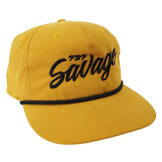 256 Biscuit/Black Savage Rope Hat