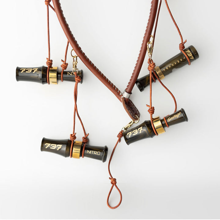 Leather Duck Call Lanyard 737 Duck Calls