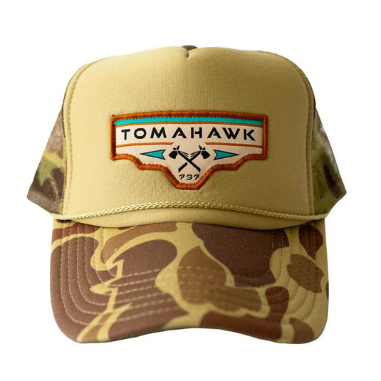 Tomahawk Retro Camo Trucker